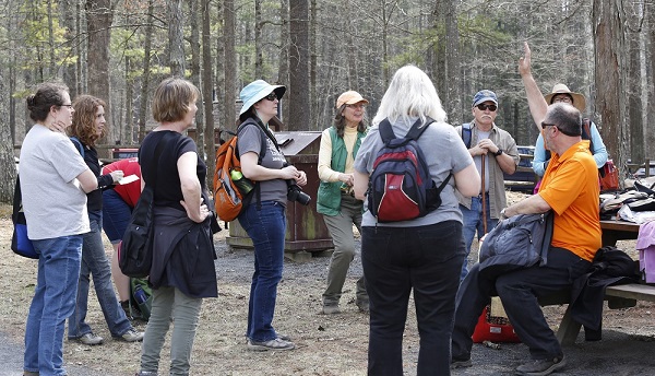 Group in Braley Pond.600